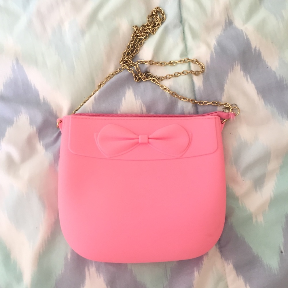 Cute Pink silicone Bag